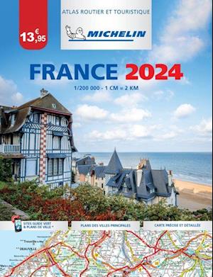 Cover for Michelin · France Essential 2024 Tourist &amp; Motoring Atlas (Spiral Book) (2024)