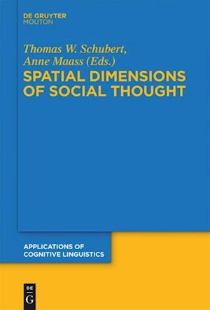 Cover for Thomas W. Schubert · Spatial Dimensions  Acl  18 (Applications of Cognitive Linguistics) (Hardcover Book) (2011)