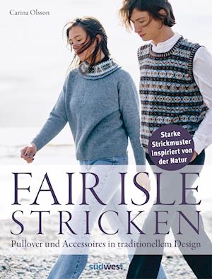 Cover for Carina Olsson · Fair-Isle-Stricken (Book) (2024)