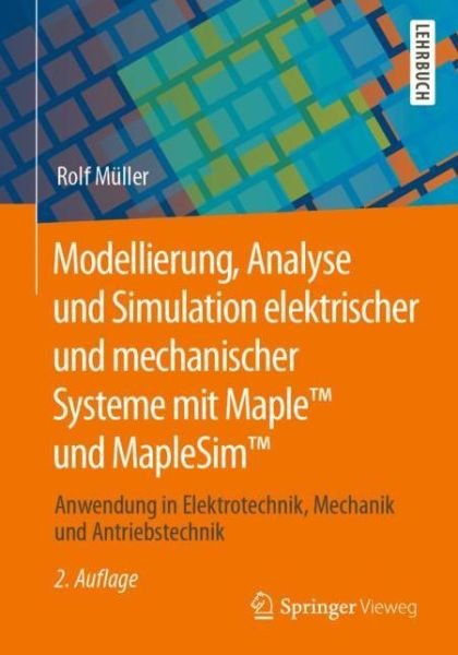 Cover for Müller · Modellierung, Analyse und Simula (Buch) (2020)