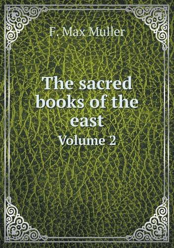 Cover for F. Max Muller · The Sacred Books of the East Volume 2 (Paperback Book) (2013)