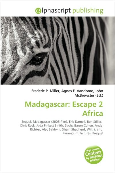 Cover for Madagascar · Escape 2 Africa (Bog)