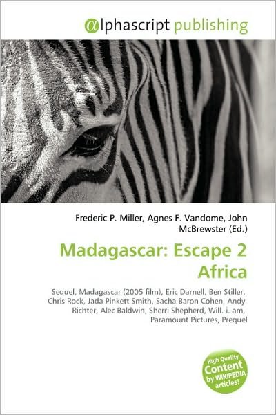 Cover for Madagascar · Escape 2 Africa (Bok)