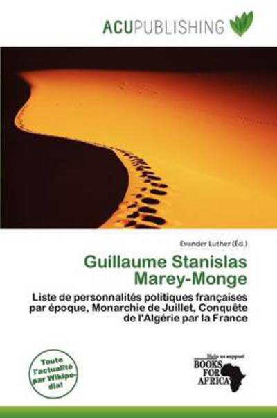 Cover for Evander Luther · Guillaume Stanislas Marey-Monge (Book) (2011)