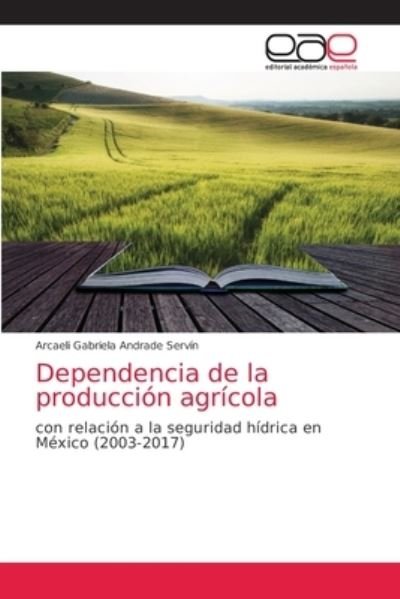 Cover for Arcaeli Gabriela Andrade Servin · Dependencia de la produccion agricola (Pocketbok) (2021)