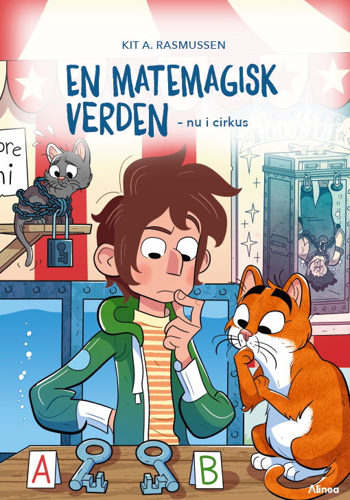 Cover for Kit A. Rasmussen · Læseklub: En matemagisk verden - nu i cirkus, Blå Læseklub (Bound Book) [1.º edición] (2023)