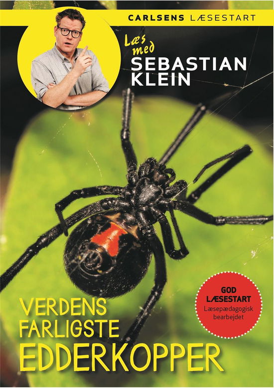 Cover for Sebastian Klein · Læs med Sebastian Klein: Læs med Sebastian Klein - Verdens farligste edderkopper (Bound Book) [1st edition] (2023)