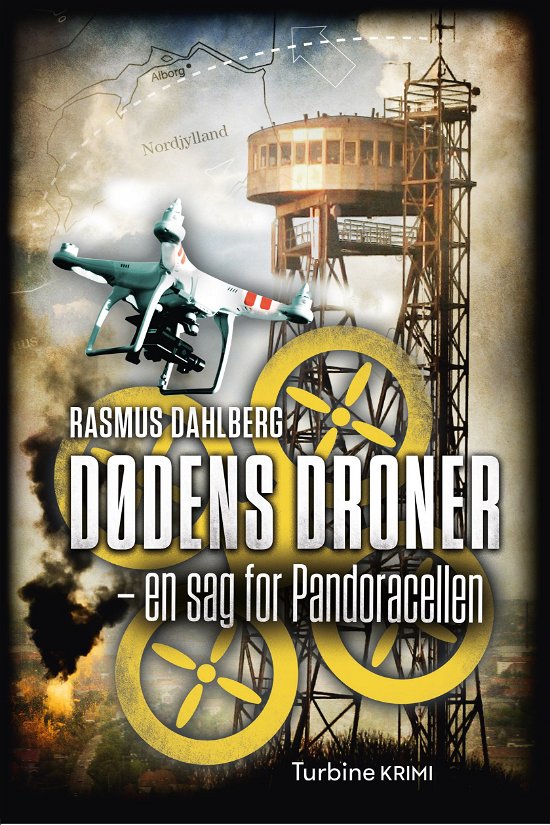 Cover for Rasmus Dahlberg · Dødens droner (Sewn Spine Book) [1er édition] (2018)