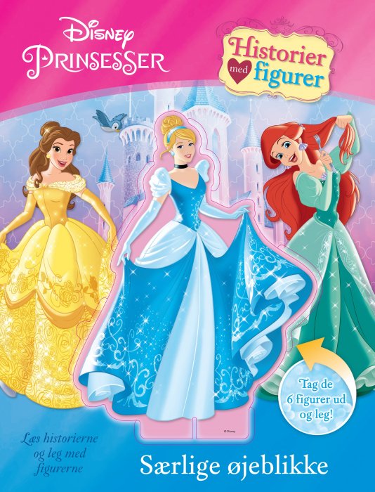 Cover for Disney: Disney Prinsesser - Historier med Figurer (Cardboard Book) (2018)