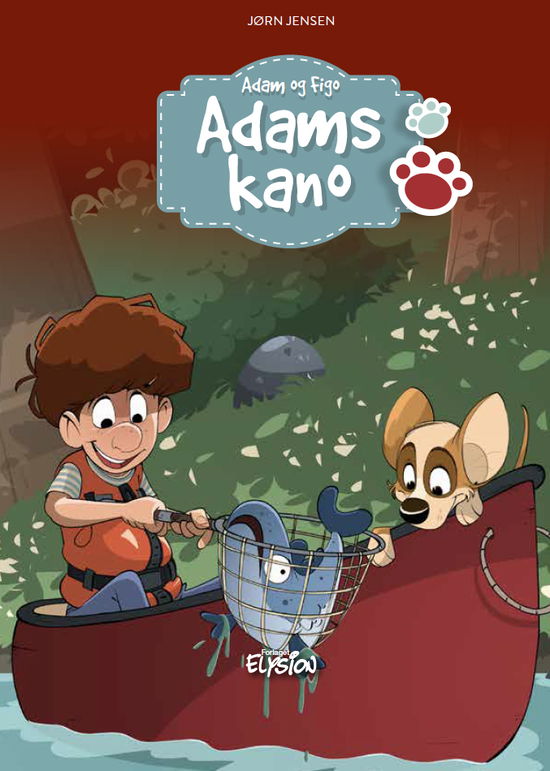 Cover for Jørn Jensen · Adam og Figo: Adams kano (Inbunden Bok) [1:a utgåva] (2020)