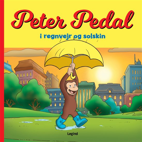 Cover for Peter pedal: Peter Pedal i regnvejr og solskin (Innbunden bok) [1. utgave] (2023)