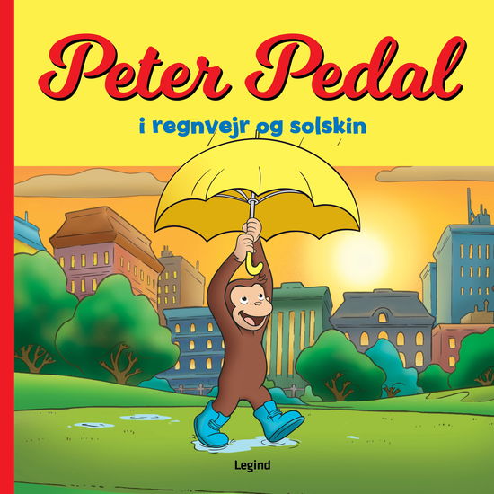 Cover for Peter pedal: Peter Pedal i regnvejr og solskin (Indbundet Bog) [1. udgave] (2023)