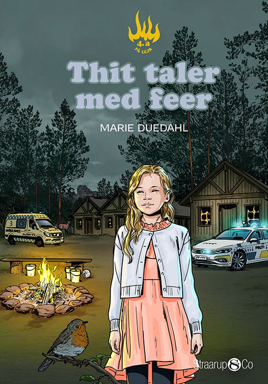 Cover for Marie Duedahl · 4.a på lejr: Thit taler med feer (Hardcover Book) [1st edition] (2025)