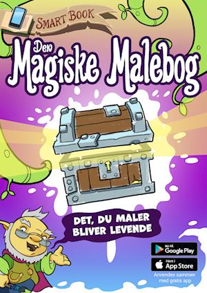 Cover for Brian Bak Jensen og Søren Jønsson · Den Magiske Malebog (Heftet bok) [1. utgave] (2023)