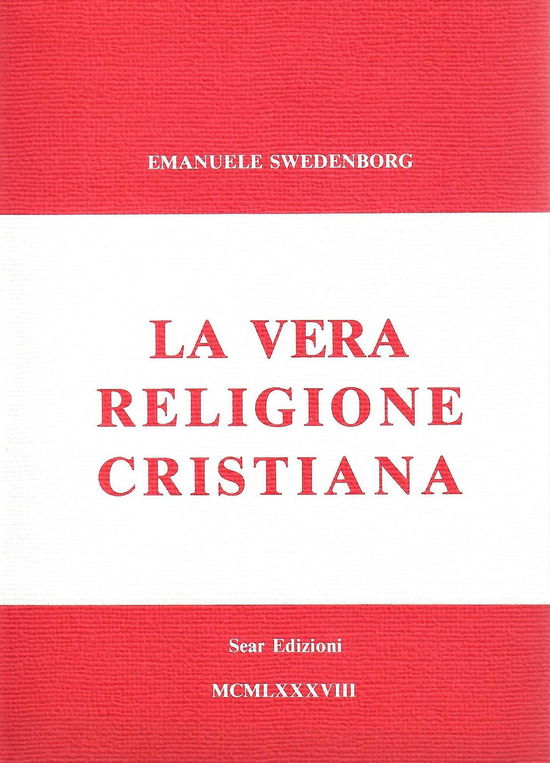 Cover for Emanuel Swedenborg · La Vera Religione Cristiana (Book)