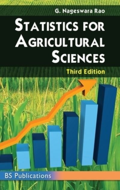 Cover for G Nageswara Rao · Statistics for Agricultural Sciences (Innbunden bok) (2021)