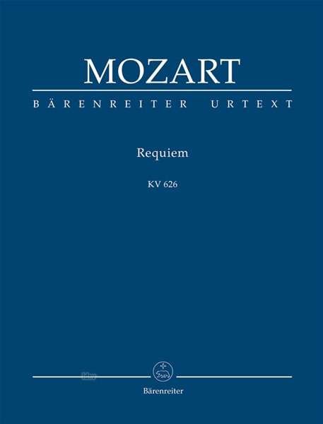 Cover for Wolfgang Amadeus Mozart · Requiem Kv626,part.tp152 (Buch)
