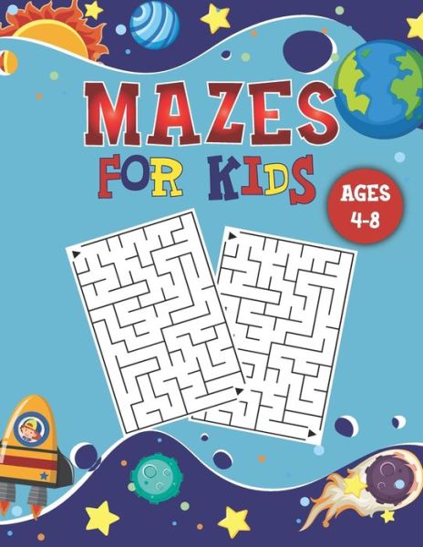 Cover for Bunu Brains Publications · Mazes for Kids Ages 4-8 (Taschenbuch) (2020)