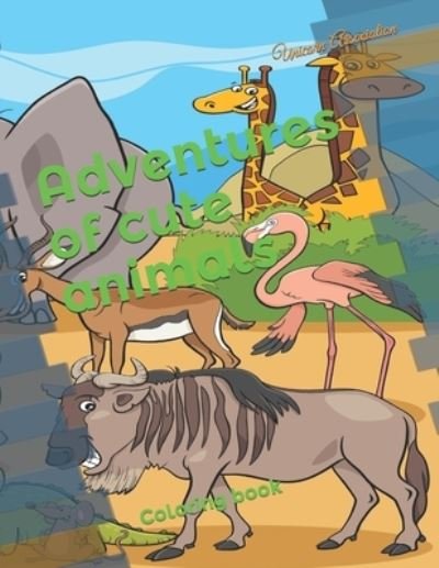 Cover for Unicorn Association · Adventures of cute animals (Paperback Book) (2020)