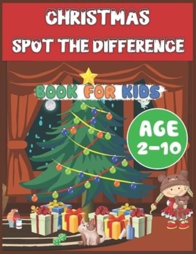 Cover for John Williams · Christmas Spot The Difference Book for Kids Age 2-10 (Pocketbok) (2020)