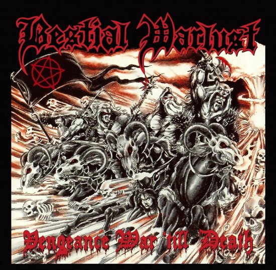 Cover for Bestial Warlust · Vengeance War Till Death (LP) (2024)