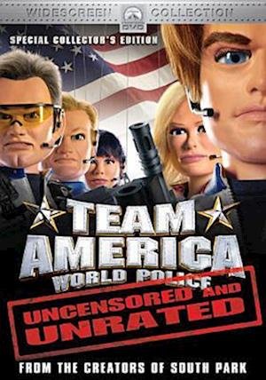 Cover for Team America: World Police (DVD) (2017)