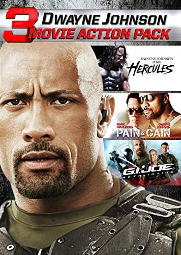 Cover for Dwayne Johnson Action Collection (DVD) (2017)