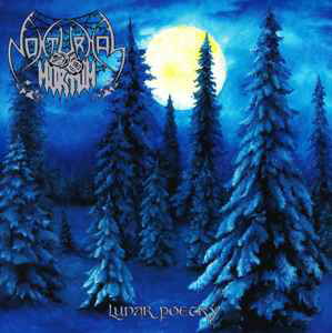 Cover for Nokturnal Mortum · Lunar Poetry (Blue / Yellow Vinyl LP) (LP) (2021)