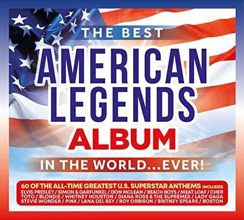 Cover for Best American Legends Album in the World / Various (CD) (2020)