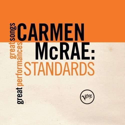 Cover for Carmen Mcrae · Standards: Great Songs / Great Performances (CD) (2010)