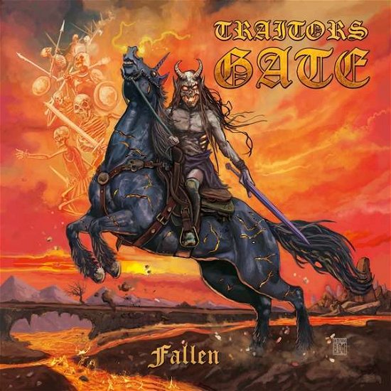 Cover for Traitors Gate · Fallen (CD) (2018)