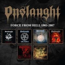 Cover for Onslaught · Force from Hell 1983 -2007 (CD) (2021)