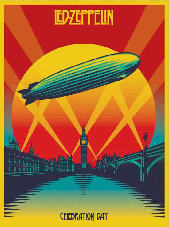 Cover for Led Zeppelin · Celebration Day (Bl (DVD/CD) (2012)