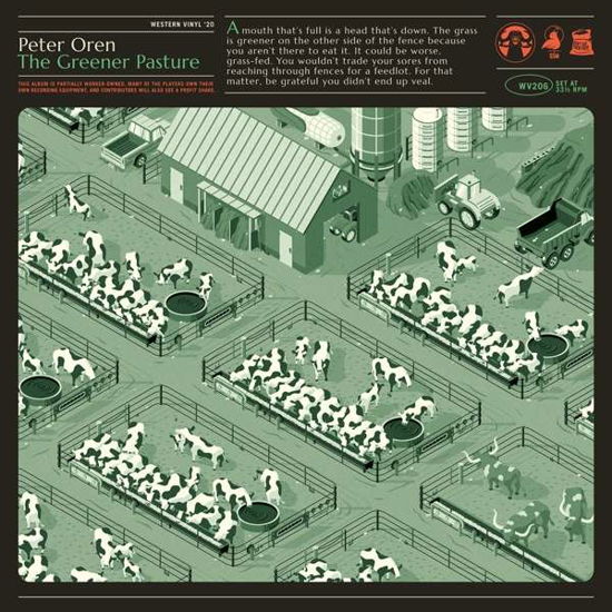 Cover for Peter Oren · The Greener Pasture (green) (LP) [Coloured edition] (2020)