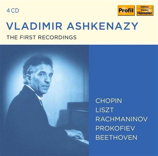 Vladimir Ashkenazy: The First Recordings - Ashkenazy - Musik - PROFIL - 0881488190304 - 2 augusti 2019