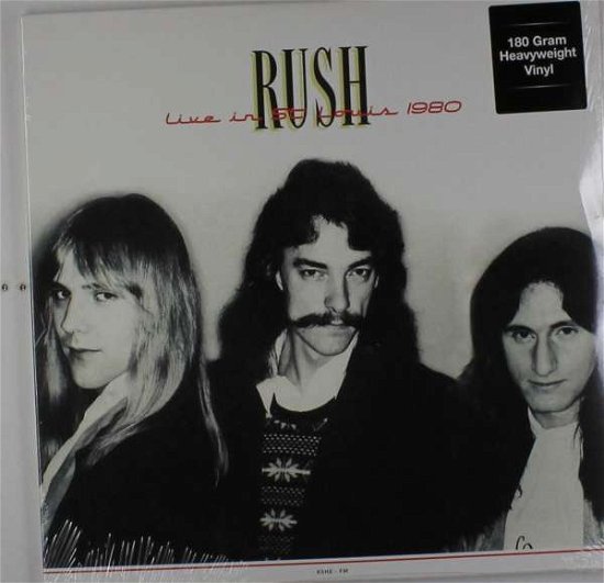 Cover for Rush · Live In St. Louis - February 11, 1980 (VINIL) (2015)