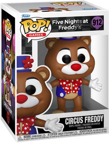 Five Nights at Freddy's - Circus Freddy - Funko Pop! Games: - Produtos - Funko - 0889698676304 - 5 de fevereiro de 2023