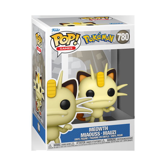 Cover for Pokemon: Funko Pop! Games · Pop Vinyl  Pokemon  Meowth (Spielzeug) (2023)