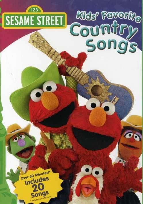 Cover for Sesame Street · Kids Favorite Country Songs (DVD) (2007)