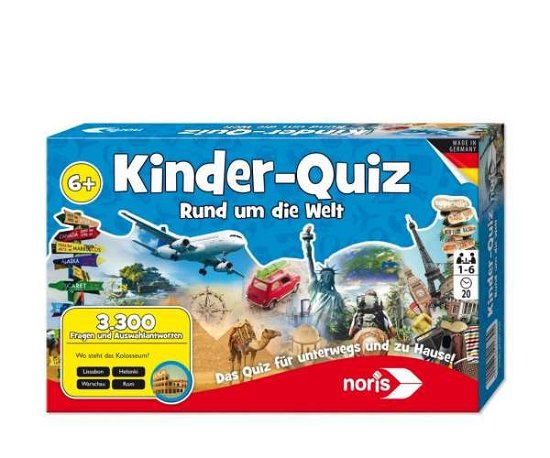 Kinderquiz Rund.(Kinderspl)606011630 -  - Books - Noris Spiele Gmbh - 4000826016304 - May 15, 2018