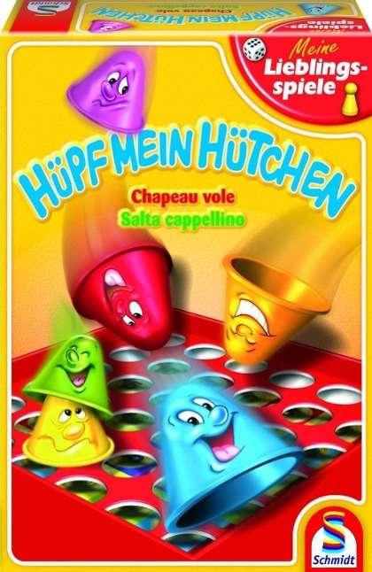 Cover for Meine Lieblingsspiele Kinderspiel · Hüpf mein Hütchen (Kinderspiel)40530 (Book) (2012)