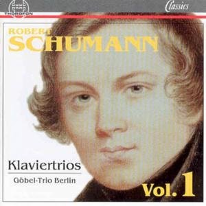 Klaviertrios 1 - Schumann / Gobel-trio Berlin - Musiikki - THOR - 4003913120304 - tiistai 1. marraskuuta 1988