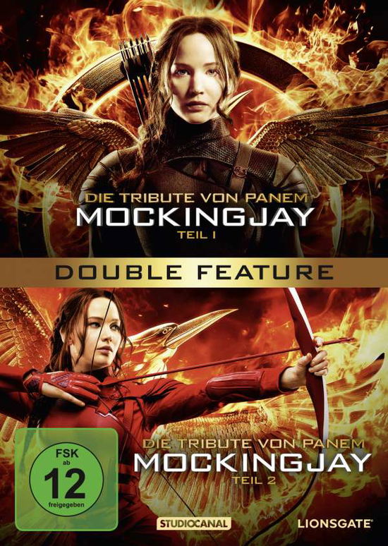 Cover for Lawrence,jennifer / Hutcherson,josh · Tribute Von Panem,die-mockingjay Teil 1 &amp; Teil (DVD) (2016)