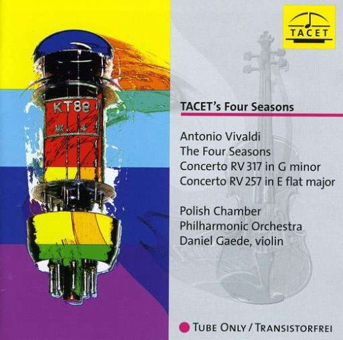 Cover for Vivaldi / Gaede / Polish Chamber Philharmonic Orch · Tacet's Four Seasons (CD) (2008)