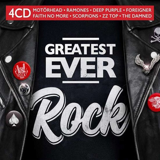 Cover for Greatest Ever Rock (CD) (2020)