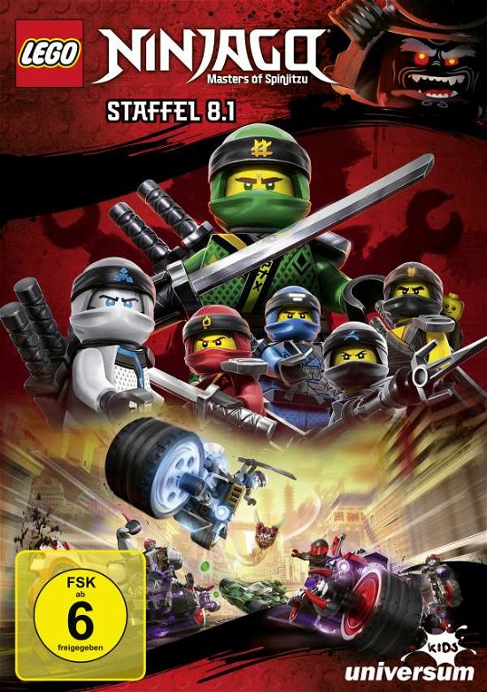 Cover for Lego Ninjago Staffel 8.1 (DVD) (2018)
