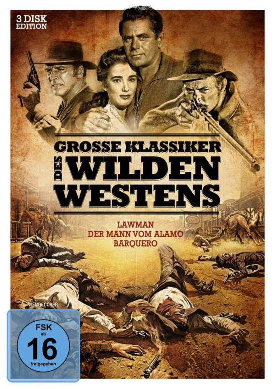 Lancaster,burt / Cleef,lee Van / Oates,warren/+ · GROßE KLASSIKER DES WILDEN WESTENS (DVD) (2019)