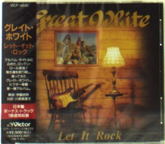 Cover for Great White · Let It Rock + 1 (CD) (1996)