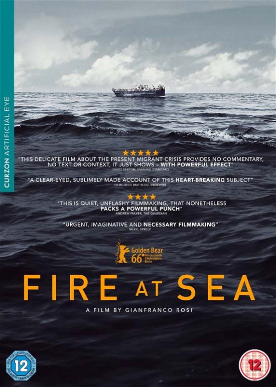 Cover for Fire at Sea · Fire At Sea (DVD) (2016)