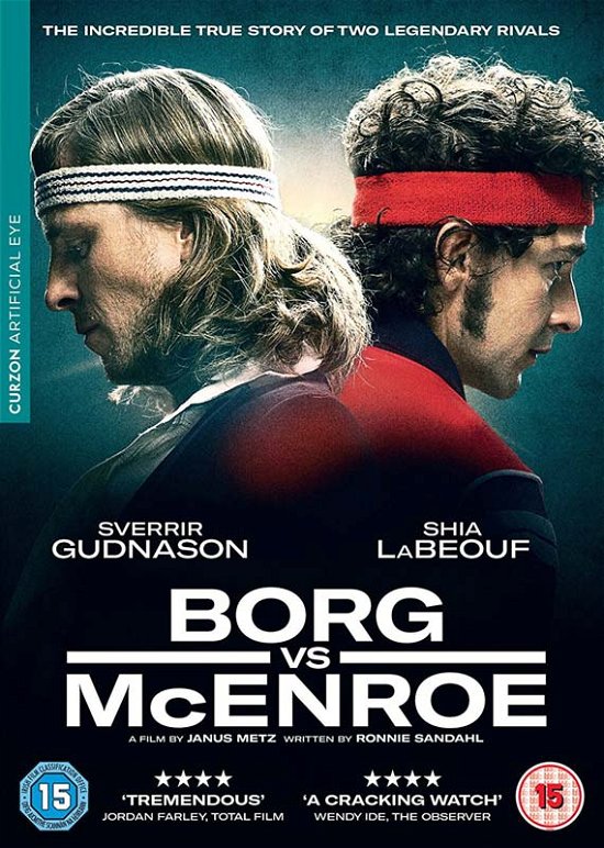 Cover for Borg vs Mcenroe (DVD) (2018)
